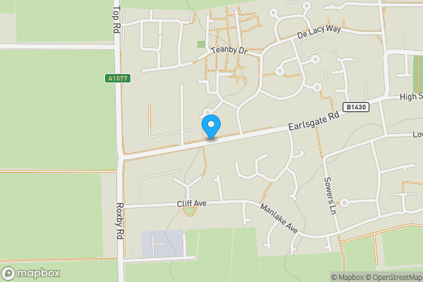 Map location for Earlsgate, SCUNTHORPE, South Humberside, DN15 9XB