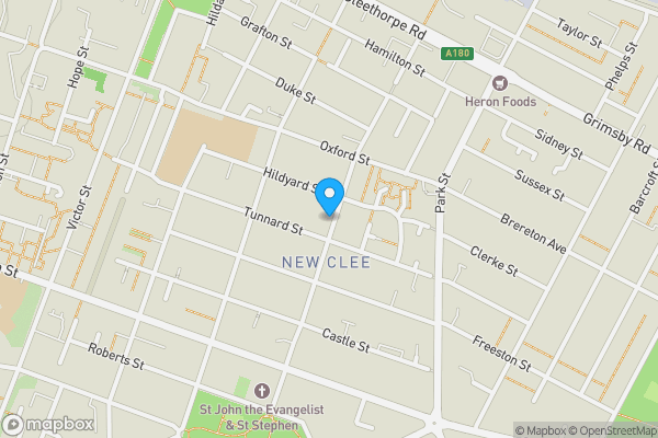 Map location for 115 Rutland Street, Grimsby, South Humberside, DN32 7NF