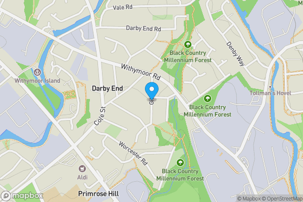 Map location for Gill Street, DUDLEY, West Midlands, DY2 9LG