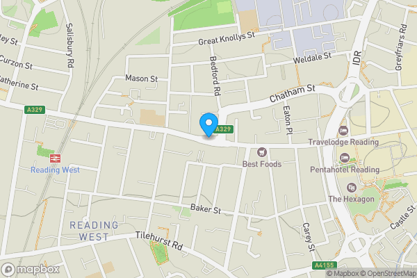 Map location for Land at Tilehurst , Oxford Road, Reading, Berkshire, RG31 6TH