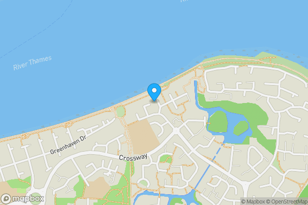 Map location for 4 Thamesbank Place, Thamesmead, London, SE28 8PR