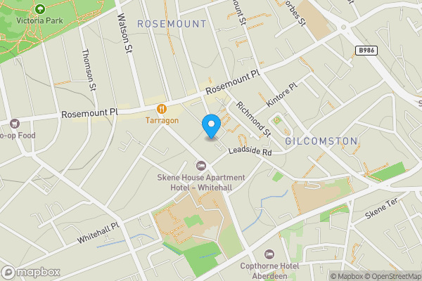 Map location for 9G Short Loanings, Aberdeen, AB25 2TA