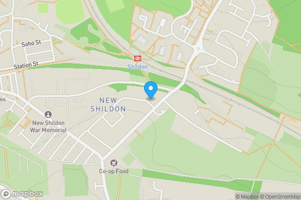 Map location for 6 Dalton Crescent, Shildon, DL4 2LF