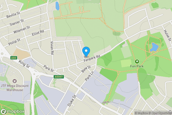 Map location for 56 Fenpark Road, Stoke-On-Trent, Staffordshire, ST4 3JU