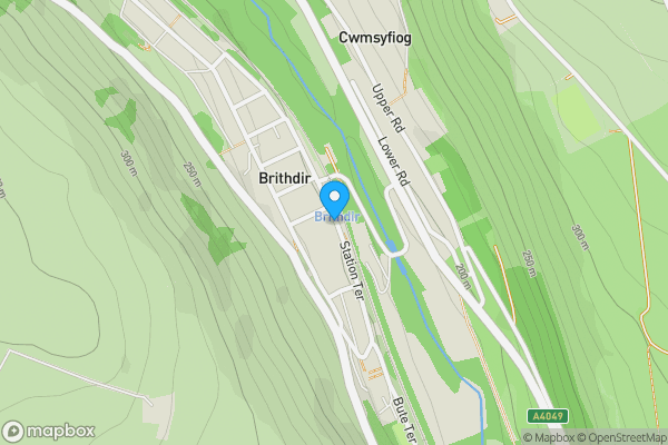 Map location for 32 Station Terrace, Brithdir, New Tredegar, Gwent, NP24 6JS
