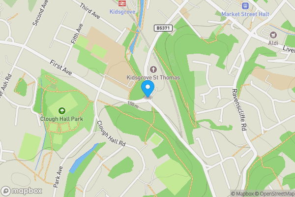Map location for Former Pentecostal Church, The Avenue, Kidsgrove, Stoke-on-Trent, ST7 1AL