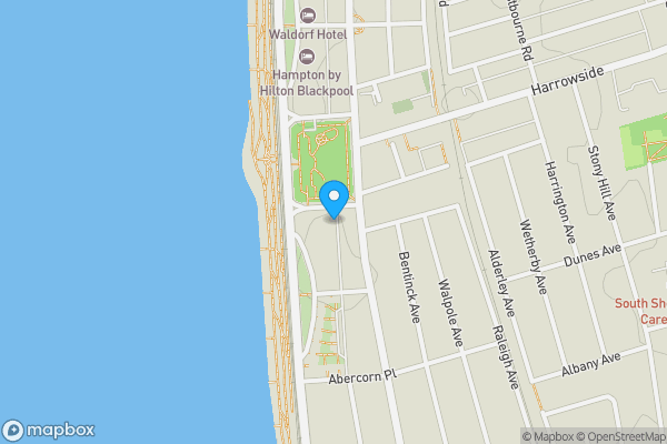 Map location for 6-8 Harrow Place, Blackpool, Lancashire, FY4 1RP