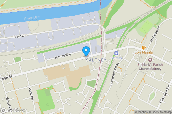 Map location for High Street, Chester, Flintshire, CH4 8SE