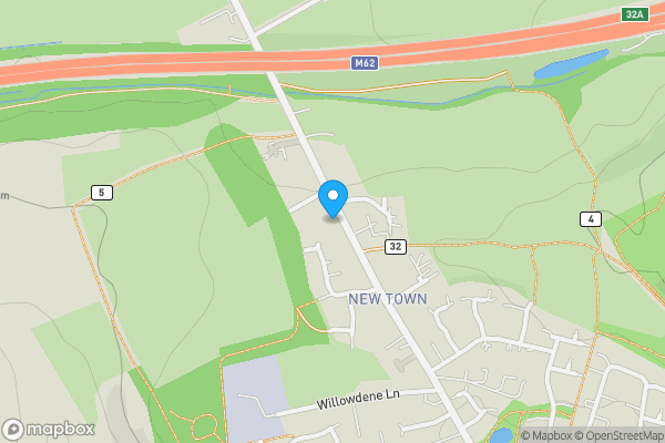 Map location for 135, Spittal Hardwick Lane, PONTEFRACT, West Yorkshire, WF8 1SA