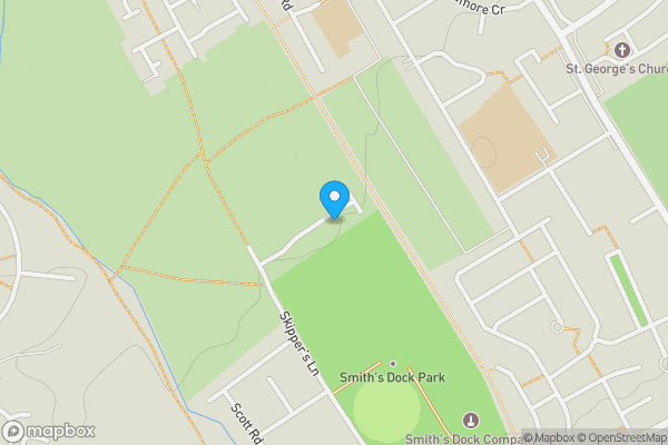 Map location for 38 Hazelwood Gardens, Middlesbrough, Cleveland, TS6 0FQ