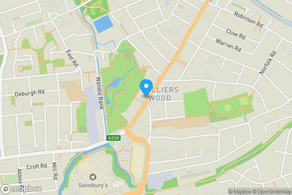 Map location for 188 & 186 High Street, Colliers Wood, London SW19 2BN