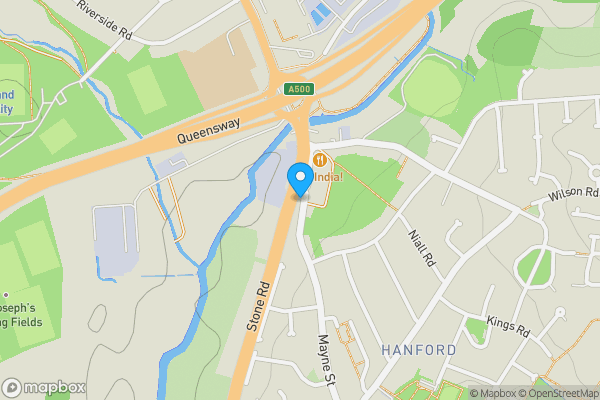 Map location for 155-157 Stone Road, Stoke-on-Trent, ST4 8NR