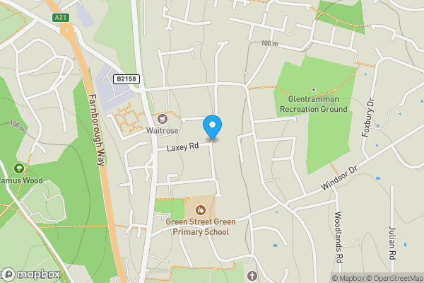 Map location for Glentrammon Avenue, ORPINGTON, BR6 6JY