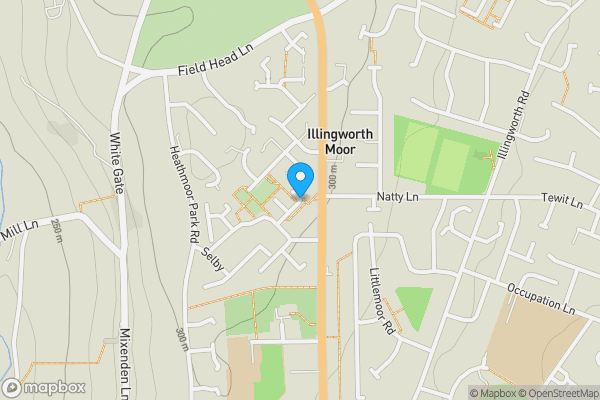 Map location for North Byland, HALIFAX, West Yorkshire, HX2 9JT
