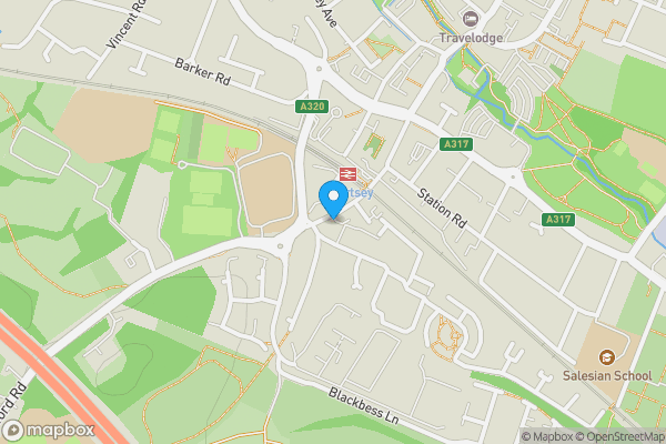 Map location for 2, Byfleet House, Guildford Road, Chertsey, KT16 9BJ