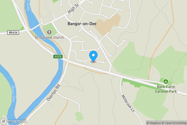 Map location for Dee, Wrexham, Clwyd, LL13 0DZ