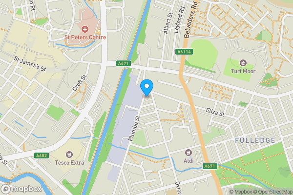 Map location for 26 Plumbe Street, Burnley, BB11 3AB