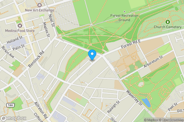 Map location for 2 Derwent Court, Nottingham, Nottinghamshire NG7 4BH