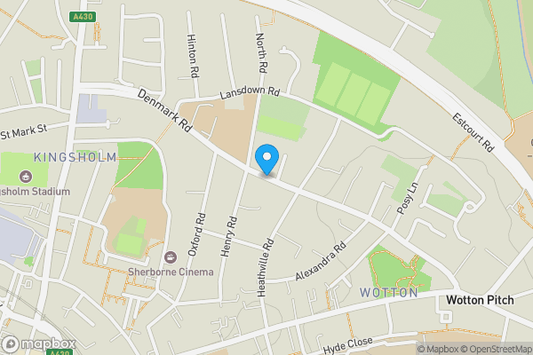 Map location for Denmark Road, Gloucester, Gloucestershire, GL1 3LB