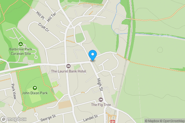 Map location for 82 High Street, Markinch, Fife, KY7 6DQ