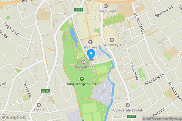 Map location for 50 Argento Tower, London, SW18 4GA