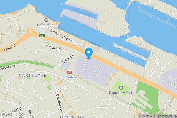 Map location for 3 Macdougall Street, 2nd Floor Flat, Greenock, Inverclyde, PA15 2TG