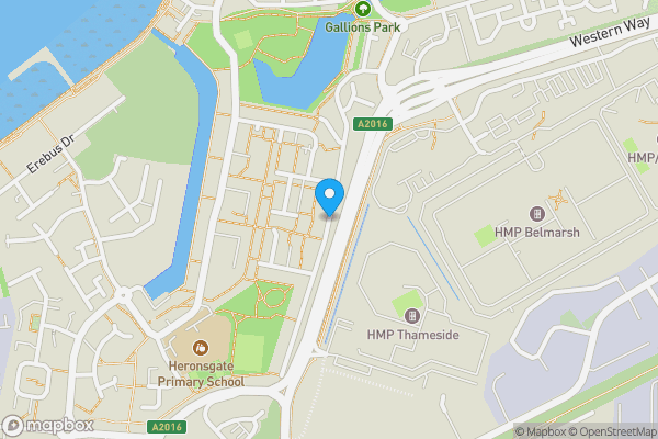 Map location for Goldfinch Road, London, SE28 0DG