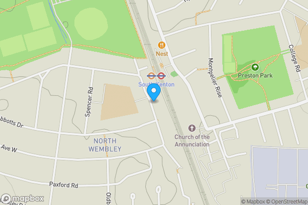 Map location for 96, Wembley, Middlesex, , HA0 3RX