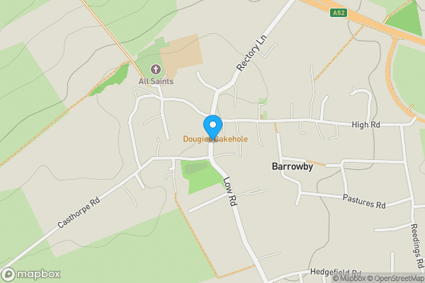 Map location for Rinteln and Kinross, Main Street, Barrowby, Grantham NG32 1BZ