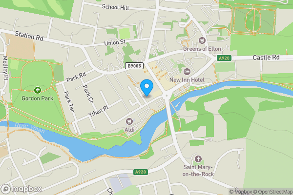 Map location for 2G Union Lane, Ellon, Aberdeenshire AB41 9DS