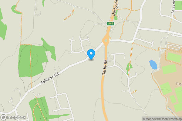 Map location for 19 Ashover Road, Old Tupton, Chesterfield, Derbyshire, S42 6HH