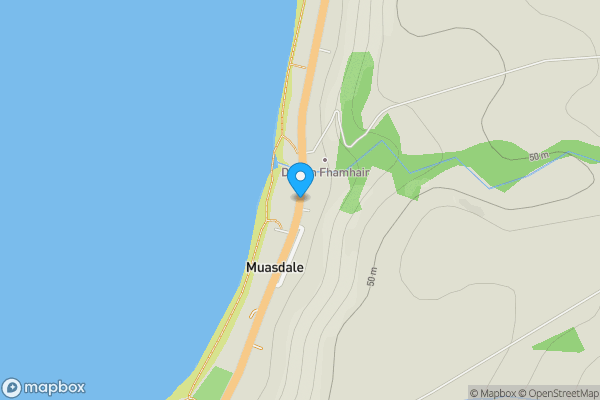 Map location for Tigh Na Creige, Muasdale, Tarbert, Argyll And Bute PA29 6XD