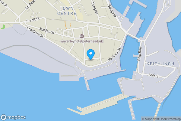 Map location for 10A Wallace Street, Kirktown, Peterhead, AB42 1DF