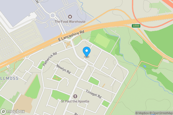 Map location for 21 Willow Way, Croxteth, Liverpool, Merseyside L11 6LP