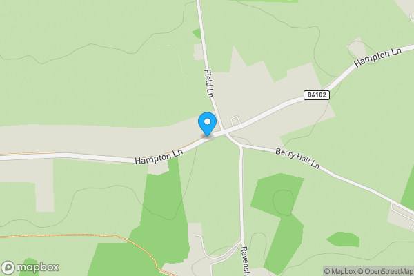 Map location for Hampton Lane, Solihull, West Midlands, B91 2PT