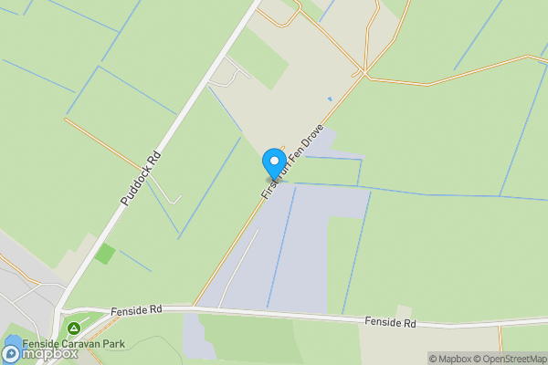 Map location for 5.30 acres of land at First Turf Fen Drove, Warboys, Huntingdon, Cambridgeshire, PE28 2TZ