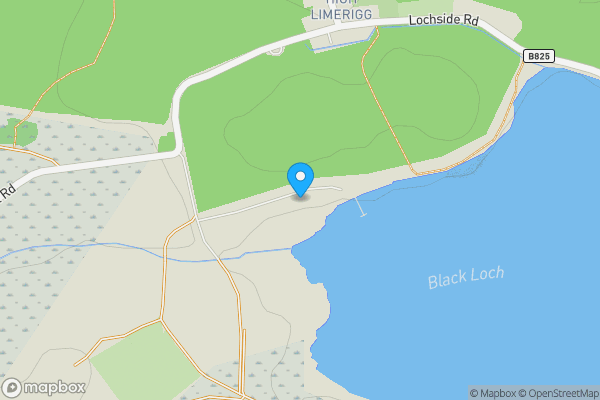 Map location for Black Loch Resort, Caldercruix Road, Slamannan, Falkirk, Stirlingshire, FK1 3BT