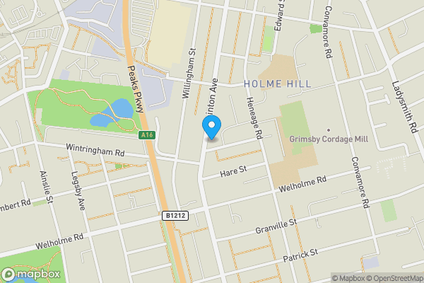 Map location for 229 Hainton Avenue, Grimsby, DN32 9LD