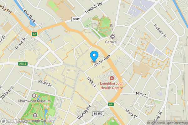 12 Baxter Gate Loughborough Leicestershire LE11 1TN