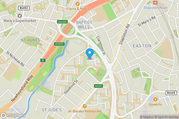 Map location for Highett Drive, Bristol, Avon, BS5 0UR