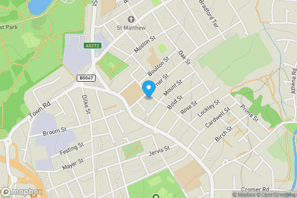 Map location for 30 Avoca Street, Stoke-On-Trent, Staffordshire ST1 2NT
