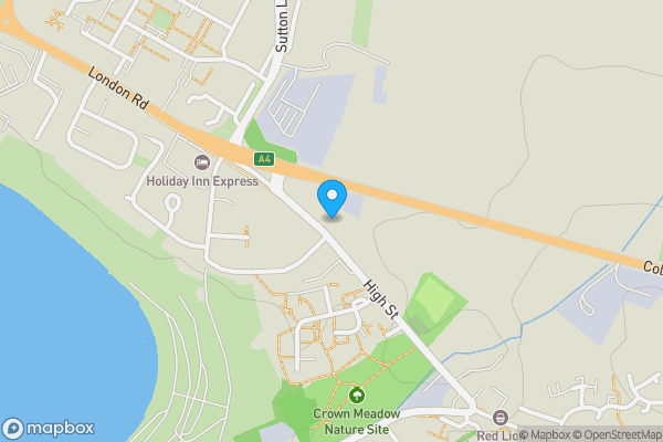 Map location for 591 London Road, Slough, Berkshire, SL3 8QG