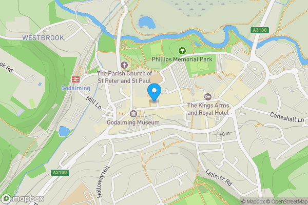 Map location for 88-92 High Street, Godalming, Surrey, GU7 1DW