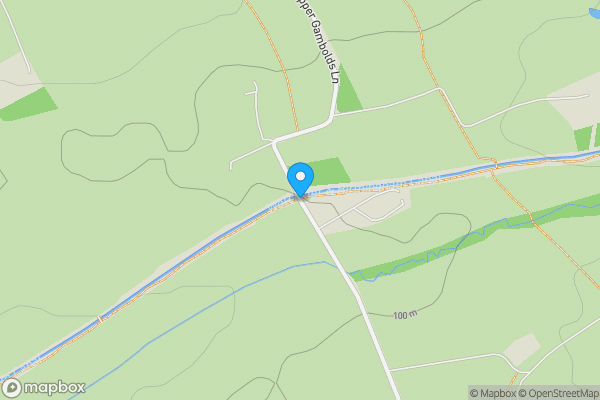 Map location for Upper Gambolds Lane, Bromsgrove, Worcestershire, B60 3HB