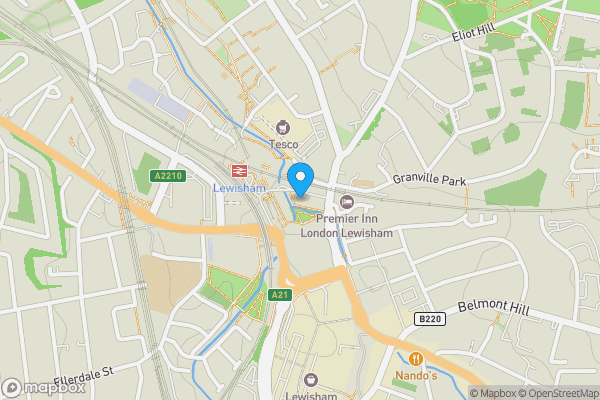 Map location for 181 Brick Kiln One, Station Road, London, SE13 5FN