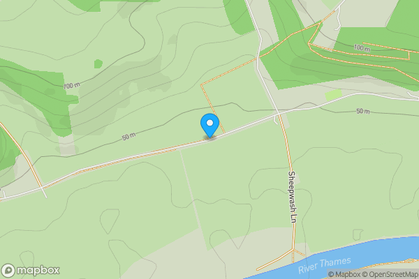 Map location for Mooring adjacent to Hardwick Boathouse, Hardwick, Whitchurch on Thames, Berkshire, RG8 7RA