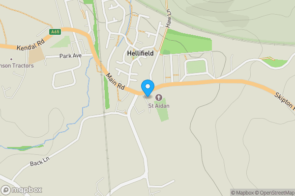 Map location for Ribbledene, Main Street, Hellifield, Skipton, BD23 4HX