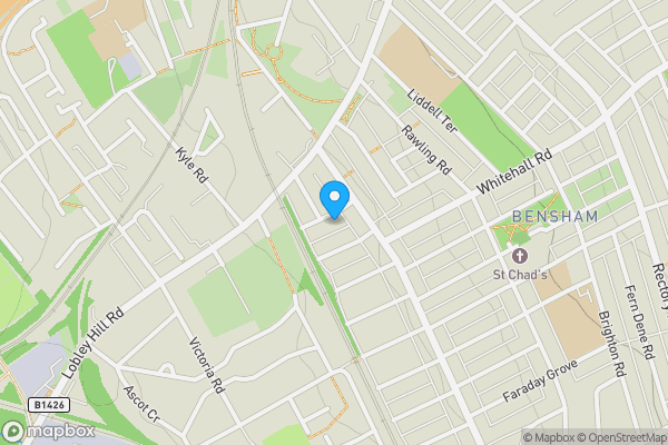 Map location for 11 Stephenson Street, Bensham, NE8 4XJ