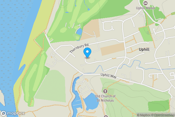 Map location for 17, Thornbury Drive, WESTON-SUPER-MARE, Avon, BS23 4YF