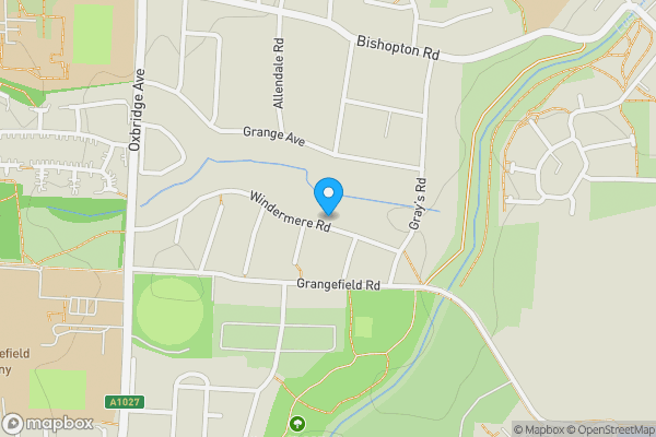 Map location for 34 Windermere Road, Stockton-On-Tees, County Durham TS18 4NA